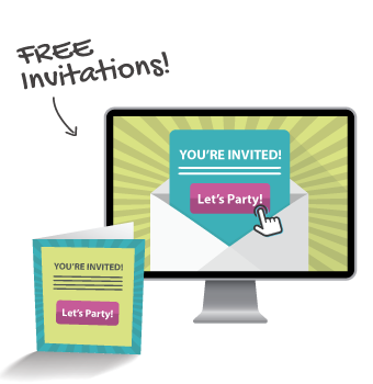 Branded electronic invitations | powered by YAY-List | yay-list.com