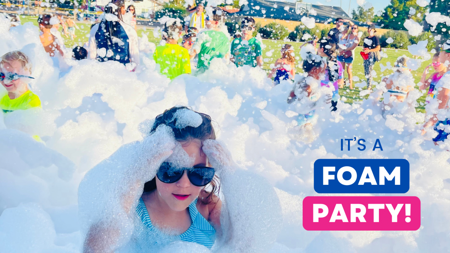 Free Invitation Designs for Foam Parties | YAY-List